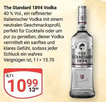 Globus The standard 1894 vodka Angebot