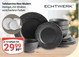 Globus Echtwerk tafelservice new modern Angebot