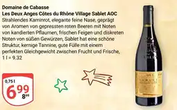 Globus Domaine de cabasse les deux anges côtes du rhône village sablet aoc Angebot