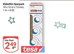 Globus Tesa klebefilm sparpack Angebot