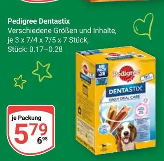 Globus Pedigree dentastix Angebot
