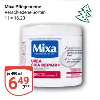 Globus Mixa pflegecreme Angebot