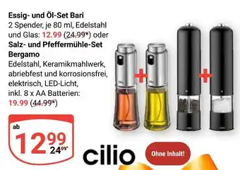 Globus Cilio essig- und öl-set bari Angebot
