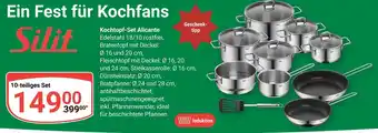 Globus Silit kochtopf-set alicante Angebot