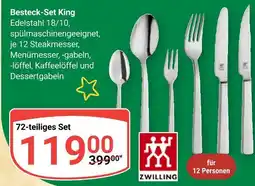 Globus Zwilling besteck-set king Angebot