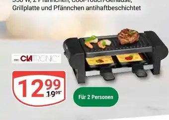 Globus Clatronic grillplatte und pfännchen Angebot