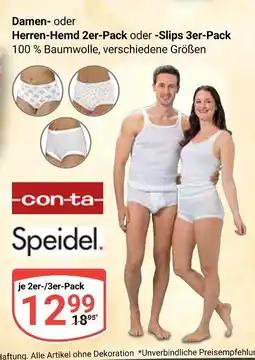 Globus Con-ta damen-hemd 2er-pack Angebot