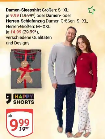 Globus Happy shorts damen-sleepshirt Angebot