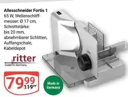 Globus Ritter allesschneider fortis 1 Angebot