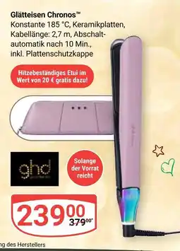 Globus Ghd glätteisen chronos Angebot