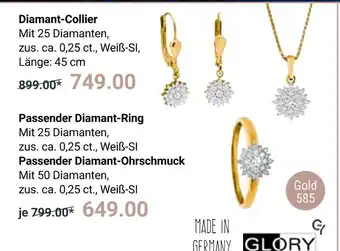 Globus Glory diamant-collier Angebot