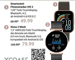 Globus Smartwatch fitnesstracker ive 2 Angebot