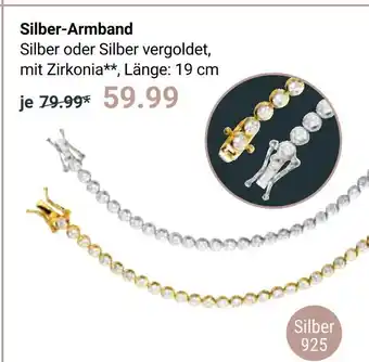 Globus Silber-armband Angebot