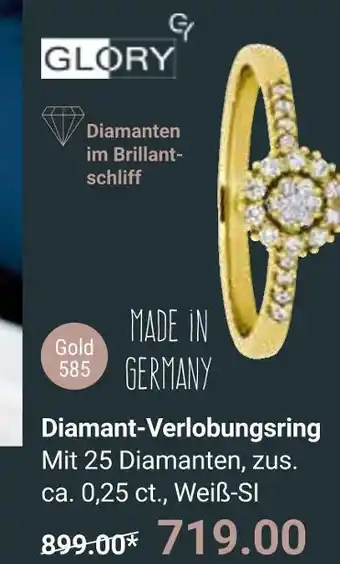 Globus Glory diamant-verlobungsring Angebot