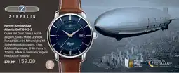 Globus Zeppelin herren-armbanduhr atlantic gmt 8442-3 Angebot