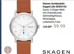 Globus Skagen damen-armbanduhr kuppel lille skw3103 Angebot