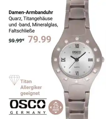 Globus Osco germany damen-armbanduhr Angebot