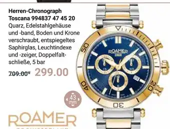 Globus Roamer herren-chronograph toscana 994837 47 45 20 Angebot