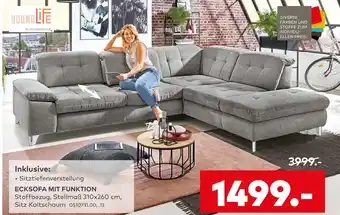 porta Young life by systempolster ecksofa mit funktion Angebot