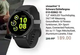Globus Garmin vívoactive 5 schwarz/schiefergrau Angebot