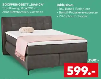 porta Boxspringbett bianca Angebot