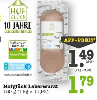 E-Center Hofglück leberwurst Angebot