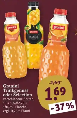 tegut Granini pfirsich Angebot