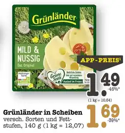 E-Center Grünländer mild & nussig Angebot