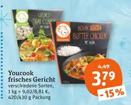 tegut Youcook grünes thai curry Angebot