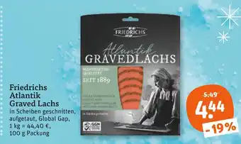 tegut Friedrichs atlantik graved lachs Angebot