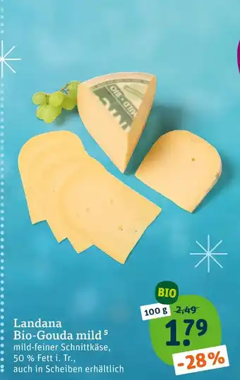 tegut Landana bio-gouda mild Angebot