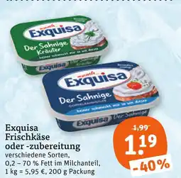 tegut Exquisa der sahnige kräuter Angebot
