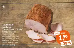 tegut Truthahnpastrami new york-style Angebot