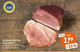 tegut Schwarzwälder schinken Angebot