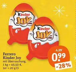 tegut Ferrero kinder joy Angebot