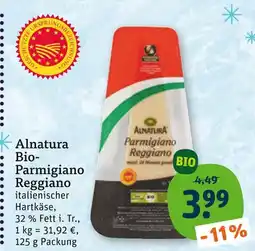 tegut Alnatura bio-parmigiano reggiano Angebot