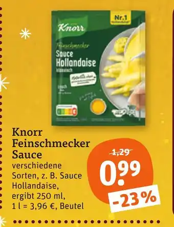 tegut Knorr feinschmecker sauce Angebot