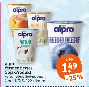 tegut Alpro ohne zuckerzusatz mango Angebot