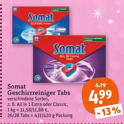 tegut Somat all in 1 extra tabs Angebot