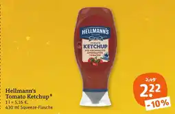 tegut Hellmann's tomato ketchup Angebot