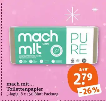 tegut Mach mit... toilettenpapier Angebot