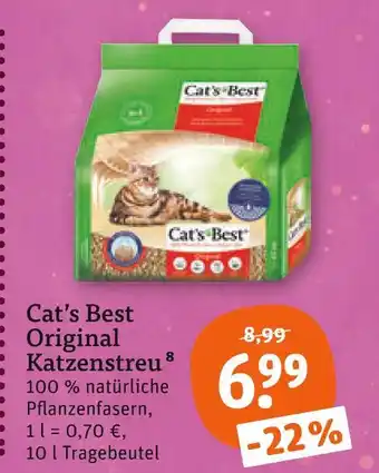 tegut Cat's best original katzenstreu Angebot