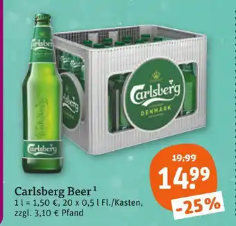 tegut Carlsberg beer Angebot