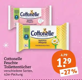 tegut Cottonelle sensitiv pflegend Angebot