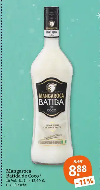 tegut Mangaroca batida de coco Angebot
