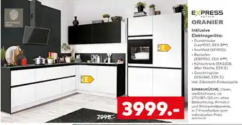 porta Express küchen & oranier einbauküche Angebot