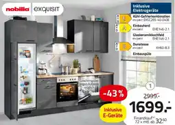 ROLLER Nobilia oder exquisit einbauküche Angebot