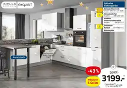 ROLLER Impuls küchen exquisit einbauküche Angebot