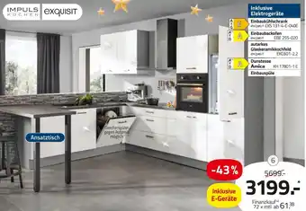 ROLLER Impuls küchen exquisit einbauküche Angebot