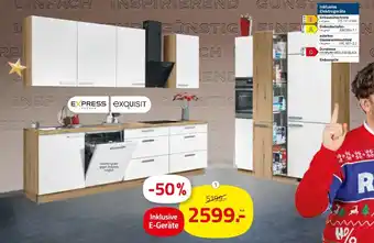 ROLLER Express küchen einbauküche Angebot